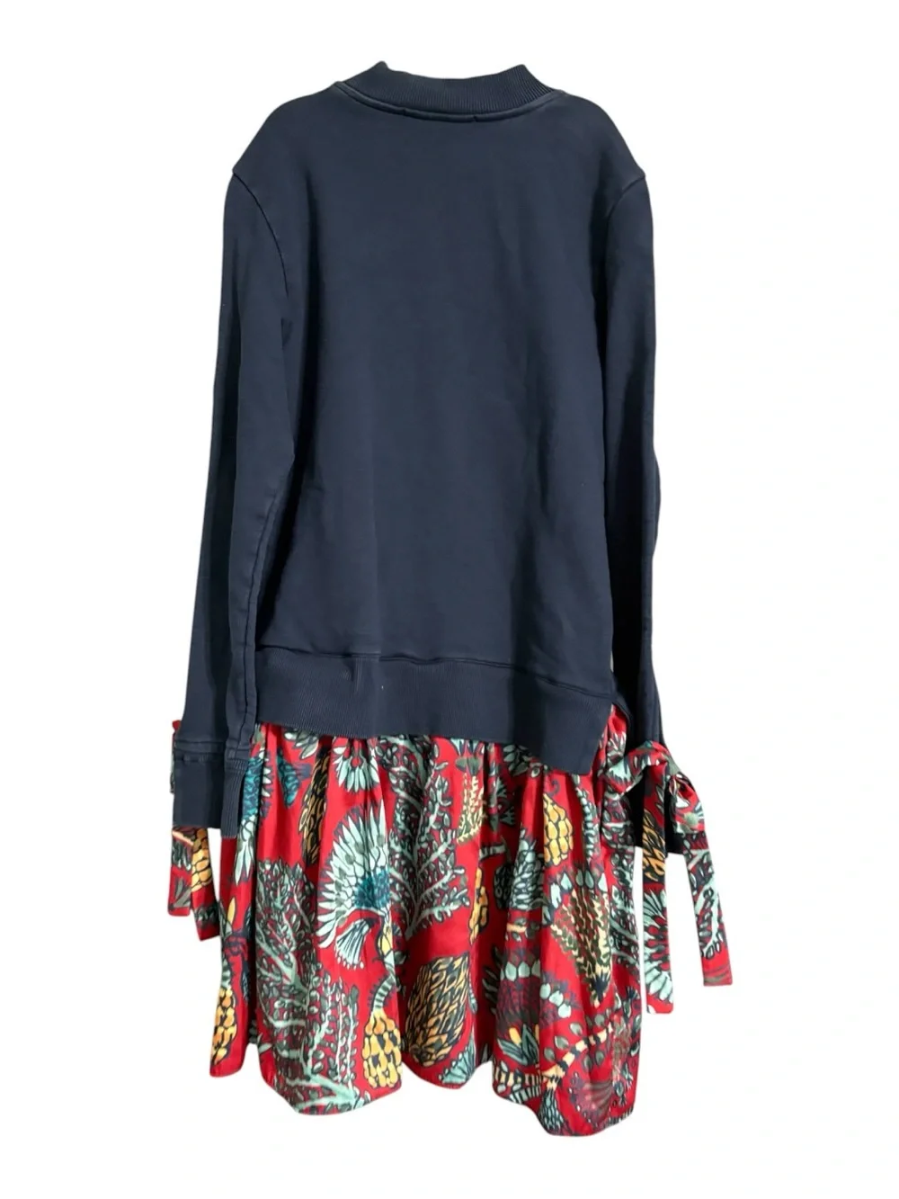 LA DoubleJ Sporty Sweatshirt Mini Dress Size Large